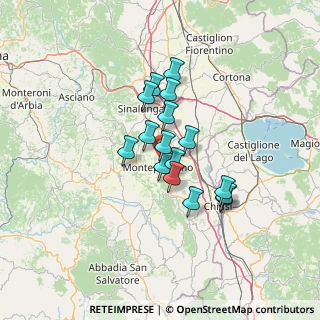 Mappa Viale Pietro Calamandrei, 53045 Montepulciano SI, Italia (10.01875)