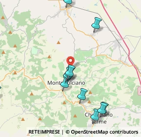 Mappa Viale Pietro Calamandrei, 53045 Montepulciano SI, Italia (4.81273)