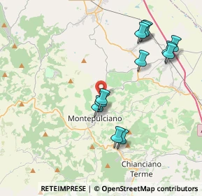 Mappa Viale Pietro Calamandrei, 53045 Montepulciano SI, Italia (4.17417)