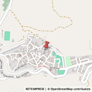 Mappa Via Piave, 12, 62026 San Ginesio, Macerata (Marche)
