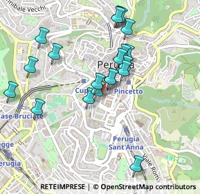 Mappa Via del Pozzo, 06121 Perugia PG, Italia (0.478)