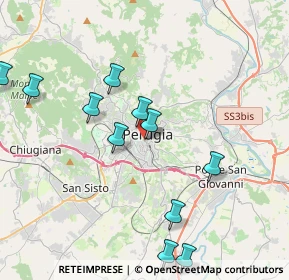 Mappa Via del Pozzo, 06121 Perugia PG, Italia (4.50455)