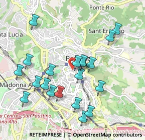 Mappa Via del Pozzo, 06121 Perugia PG, Italia (1.0285)