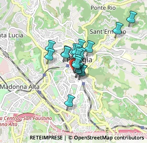 Mappa Via del Pozzo, 06121 Perugia PG, Italia (0.498)