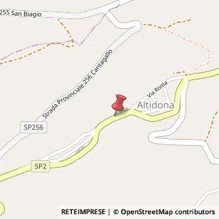 Mappa Via Roma,  27, 63016 Altidona, Fermo (Marche)