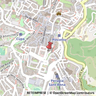 Mappa Via Marzia, 16, 06100 Perugia, Perugia (Umbria)