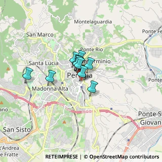 Mappa Via Campo Battaglia, 06121 Perugia PG, Italia (0.93417)