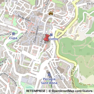 Mappa Via Guglielmo Oberdan, 55, 06121 Perugia, Perugia (Umbria)