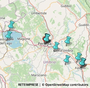 Mappa Via Sant'Ercolano, 06121 Perugia PG, Italia (16.84692)