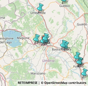 Mappa Via Sant'Ercolano, 06121 Perugia PG, Italia (18.34333)