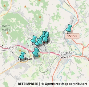 Mappa Via Sant'Ercolano, 06121 Perugia PG, Italia (2.20538)
