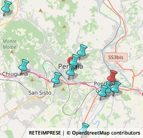 Mappa Via Sant'Ercolano, 06121 Perugia PG, Italia (4.47)