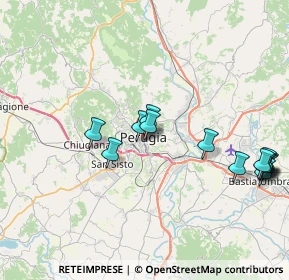 Mappa Via Sant'Ercolano, 06121 Perugia PG, Italia (9.09071)