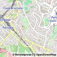 Map Perugia