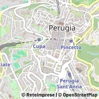 Karte Perugia