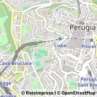 Map Perugia