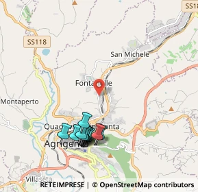 Mappa Via Barone Francesco Celsa, 92100 Agrigento AG, Italia (2.35)
