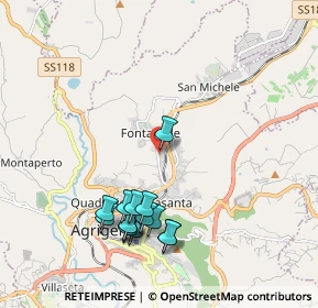Mappa Via Barone Francesco Celsa, 92100 Agrigento AG, Italia (2.33857)