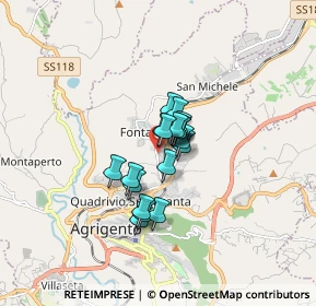 Mappa Via Barone Francesco Celsa, 92100 Agrigento AG, Italia (1.07556)