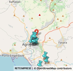 Mappa Via Barone Francesco Celsa, 92100 Agrigento AG, Italia (3.56909)