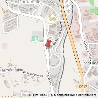 Mappa Via Barone F. Celsa, 14, 92100 Agrigento, Agrigento (Sicilia)