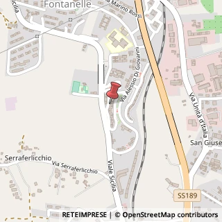 Mappa Via Barone Francesco Celsa, 29, 92100 Agrigento, Agrigento (Sicilia)