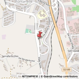 Mappa Via Barone Francesco Celsa, 33, 92100 Agrigento, Agrigento (Sicilia)