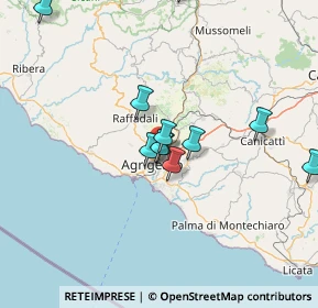 Mappa Via Barone Francesco Celsa, 92100 Agrigento AG, Italia (16.25)