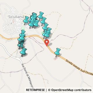 Mappa SS 115 Km 170, 92010 Siculiana AG, Italia (0.61429)