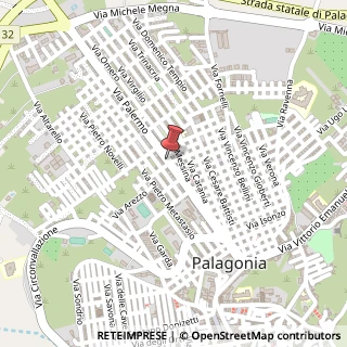 Mappa Via palermo 53, 95046 Palagonia, Catania (Sicilia)