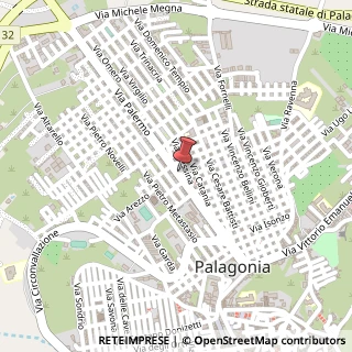 Mappa Via Palermo, 92, 95046 Palagonia, Catania (Sicilia)