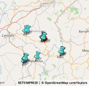 Mappa Contrada Bruca s.n., 93019 Sommatino CL, Italia (6.802)