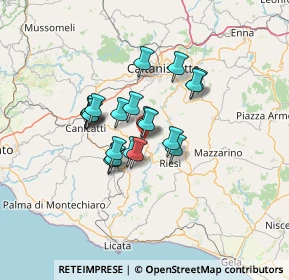 Mappa Contrada Bruca s.n., 93019 Sommatino CL, Italia (10.6545)