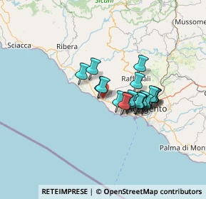 Mappa SS 115, 92010 Siculiana AG, Italia (10.8065)