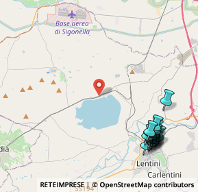 Mappa SS 385, 96016 Lentini SR, Italia (6.2925)