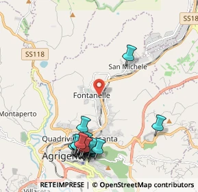 Mappa Via Mariano Rossi, 92100 Agrigento AG, Italia (2.7955)