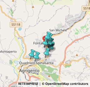 Mappa Via Mariano Rossi, 92100 Agrigento AG, Italia (0.83077)