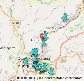 Mappa Via Mariano Rossi, 92100 Agrigento AG, Italia (2.73938)