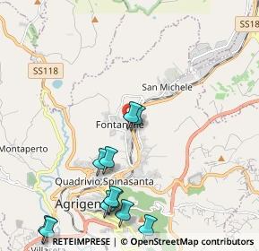 Mappa Via Mariano Rossi, 92100 Agrigento AG, Italia (2.85818)