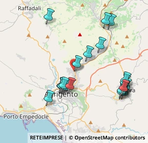 Mappa Via Mariano Rossi, 92100 Agrigento AG, Italia (4.7805)