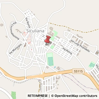 Mappa Via Antonio Gramsci, 12, 92010 Siculiana, Agrigento (Sicilia)