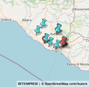 Mappa Via Roma, 92010 Siculiana AG, Italia (10.49933)