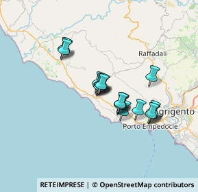 Mappa Via Roma, 92010 Siculiana AG, Italia (5.581)