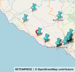 Mappa 92010 Siculiana AG, Italia (11.3775)