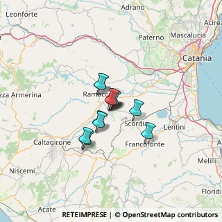 Mappa Via 19ª Strada, 95046 Palagonia CT, Italia (7.90417)