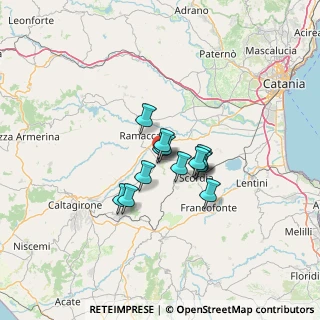 Mappa Via 19ª Strada, 95046 Palagonia CT, Italia (8.84846)