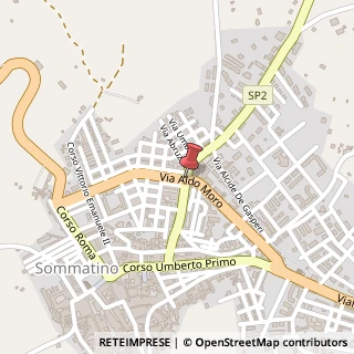 Mappa Via Aldo Moro, 56, 93019 Sommatino, Caltanissetta (Sicilia)
