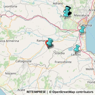 Mappa Via Palermo ZONA INDUSTRIALE SN, 95046 Palagonia CT, Italia (24.8925)