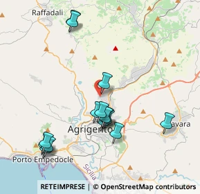 Mappa Via Renato Candida, 92100 Agrigento AG, Italia (4.57733)