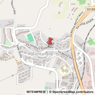 Mappa Via Domenico Provenzano, 9, 92100 Agrigento, Agrigento (Sicilia)